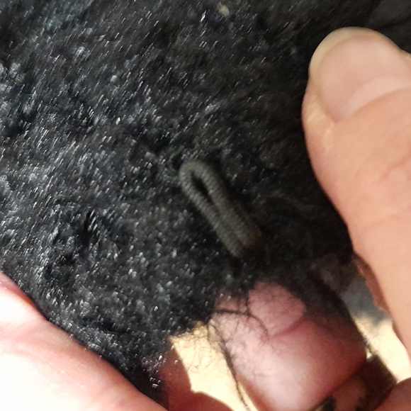 Kenneth Blake New York black fluffy vest size M - Picture 3 of 7